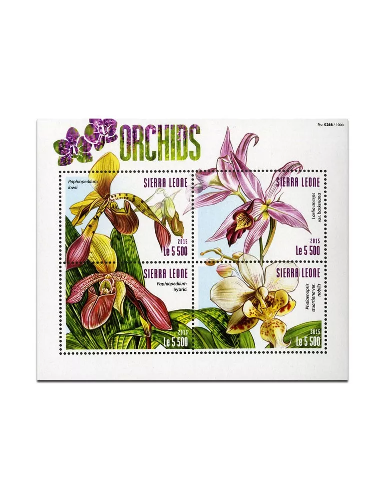 n° 5281 - Timbre SIERRA LEONE Poste