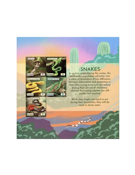 n° 6644/6648 - Timbre GRENADE Poste