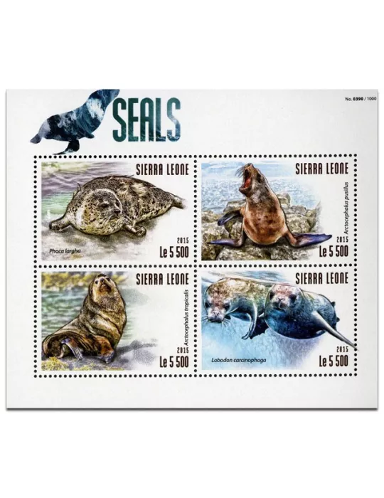 n° 5293 - Timbre SIERRA LEONE Poste