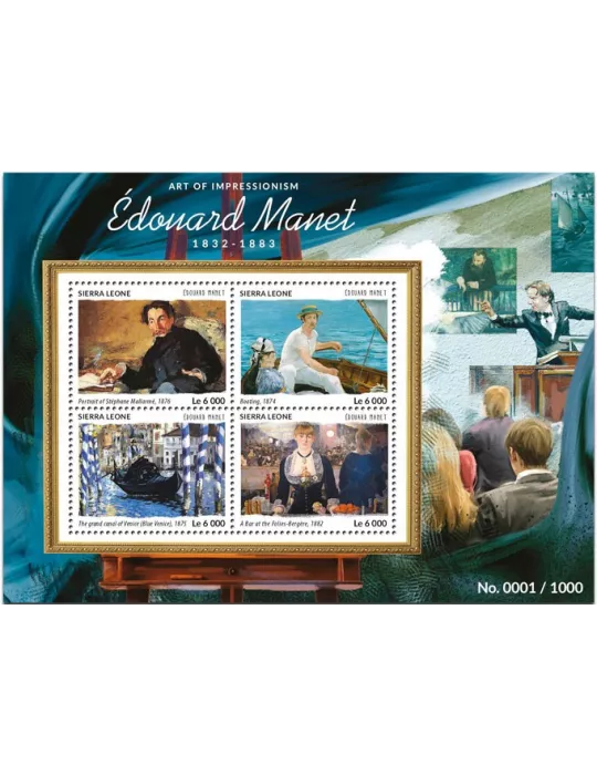 n° 5337 - Timbre SIERRA LEONE Poste