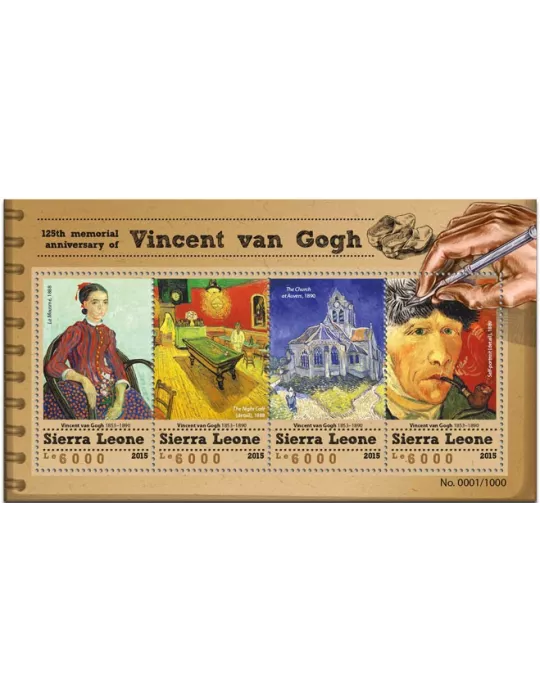 n° 5497 - Timbre SIERRA LEONE Poste