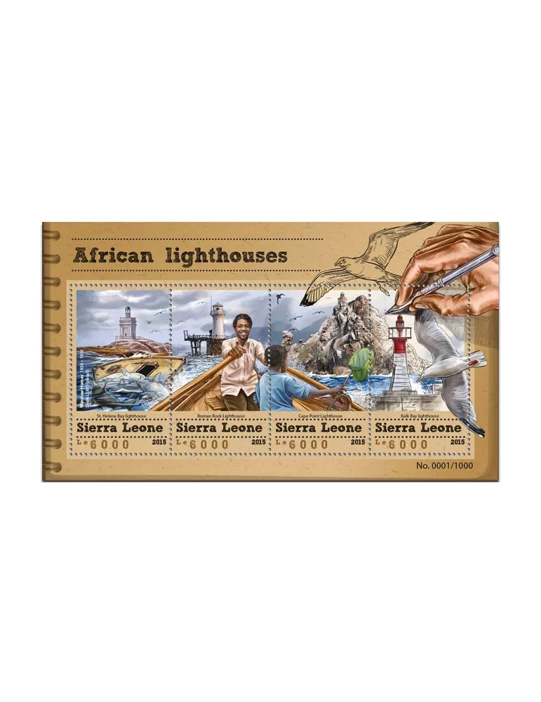 n° 5509 - Timbre SIERRA LEONE Poste