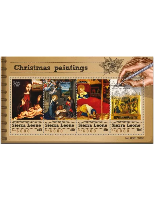 n° 5545 - Timbre SIERRA LEONE Poste