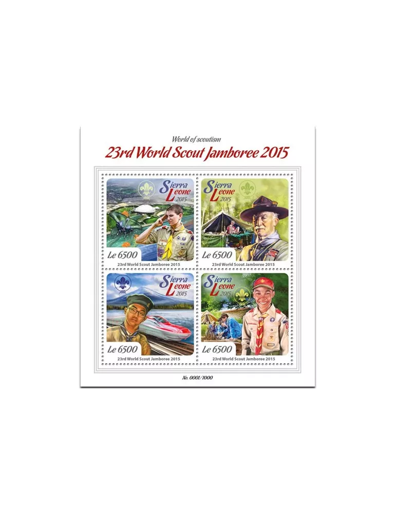 n° 5573 - Timbre SIERRA LEONE Poste