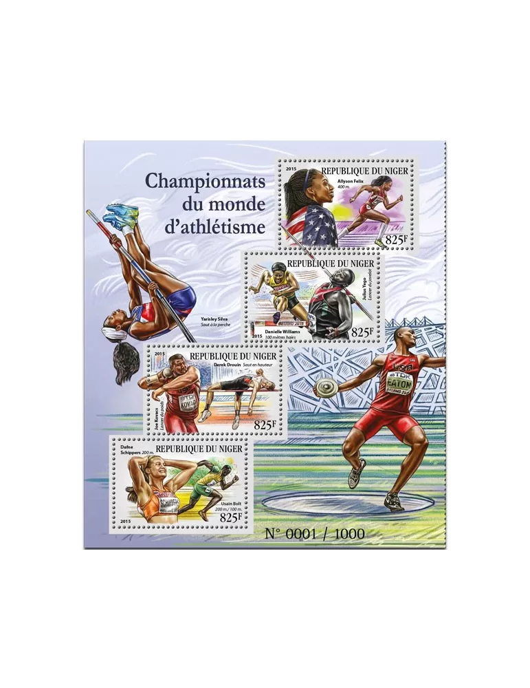 n° 3015 - Timbre NIGER Poste