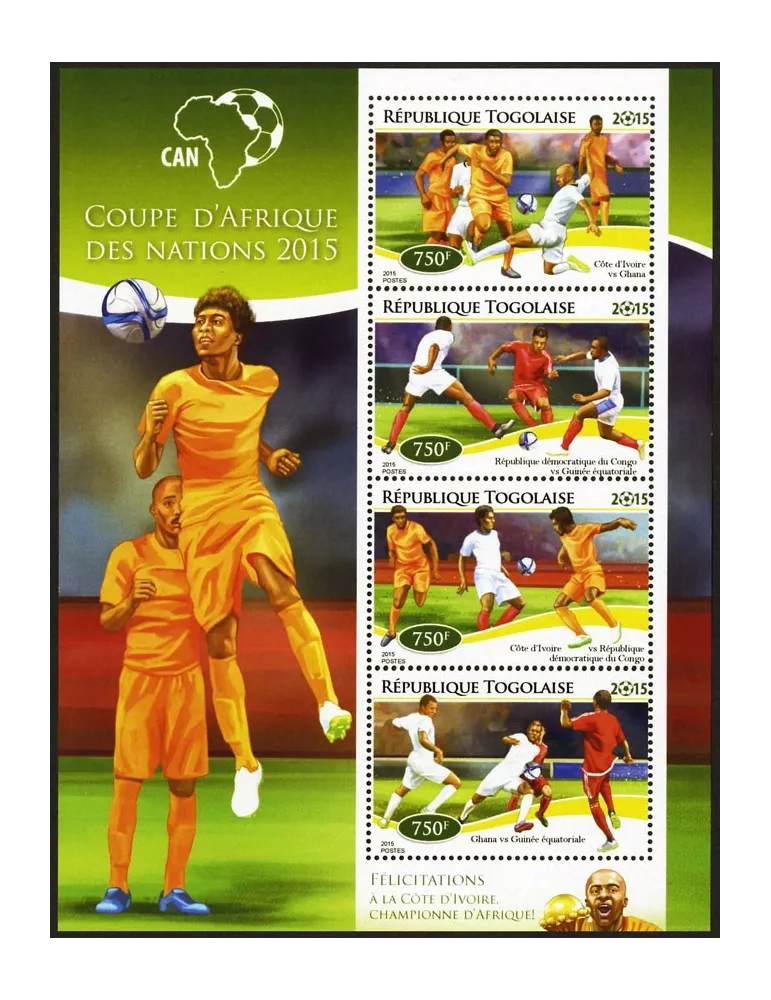 n° 4352 - Timbre TOGO Poste