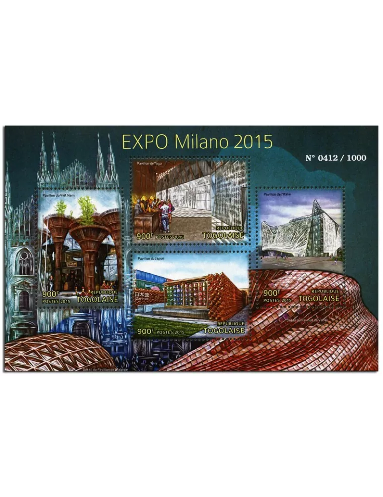 n° 4652 - Timbre TOGO Poste