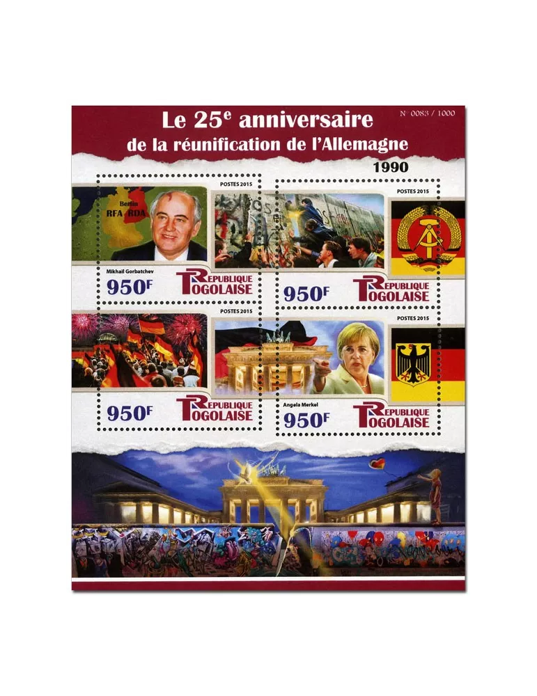 n° 4754 - Timbre TOGO Poste