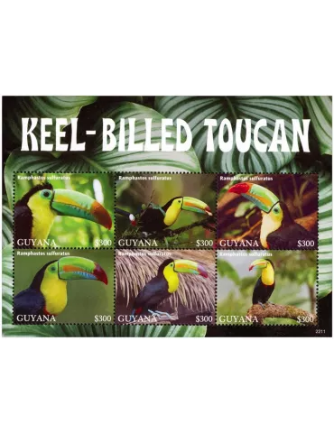 n° 7362/7367 - Timbre GUYANA Poste