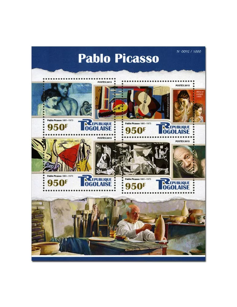 n° 4786 - Timbre TOGO Poste