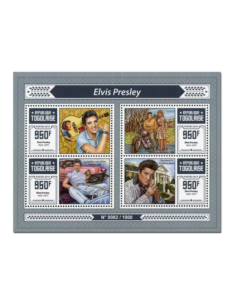 n° 4834 - Timbre TOGO Poste