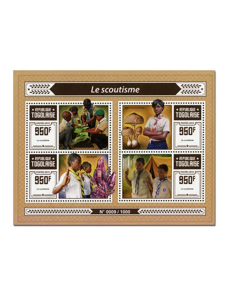 n° 4862 - Timbre TOGO Poste