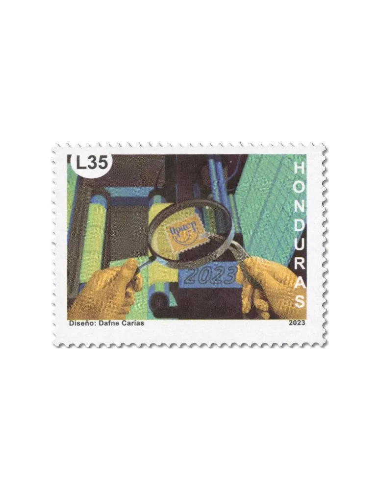 n° 343/344 - Timbre HONDURAS Poste