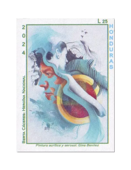 n° 347/350 - Timbre HONDURAS Poste