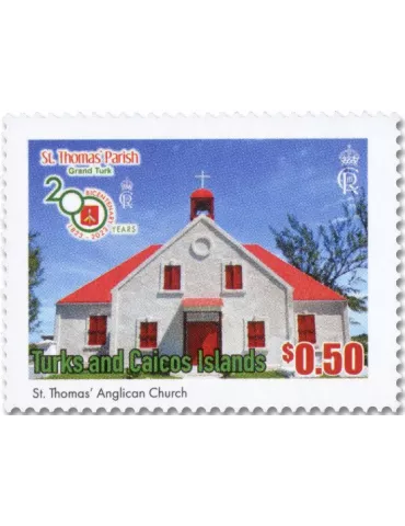 n° 1802 - Timbre TURKS ET CAIQUES Poste