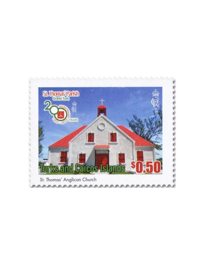 n° 1802 - Timbre TURKS ET CAIQUES Poste