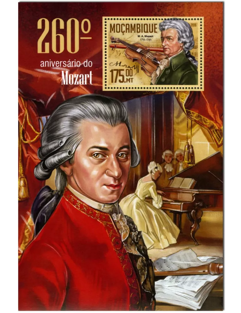 n° 1083 : Timbre MOZAMBIQUE Blocs et feuillets