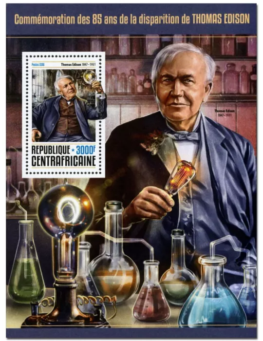 n° 1013 : Timbre CENTRAFRIQUE Blocs et feuillets