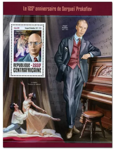 n° 1014 : Timbre CENTRAFRIQUE Blocs et feuillets