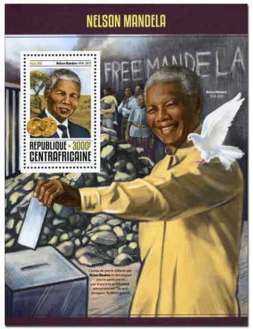 n° 1019 : Timbre CENTRAFRIQUE Blocs et feuillets