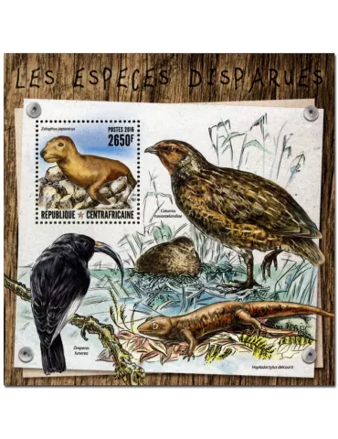 n° 1042 : Timbre CENTRAFRIQUE Blocs et feuillets
