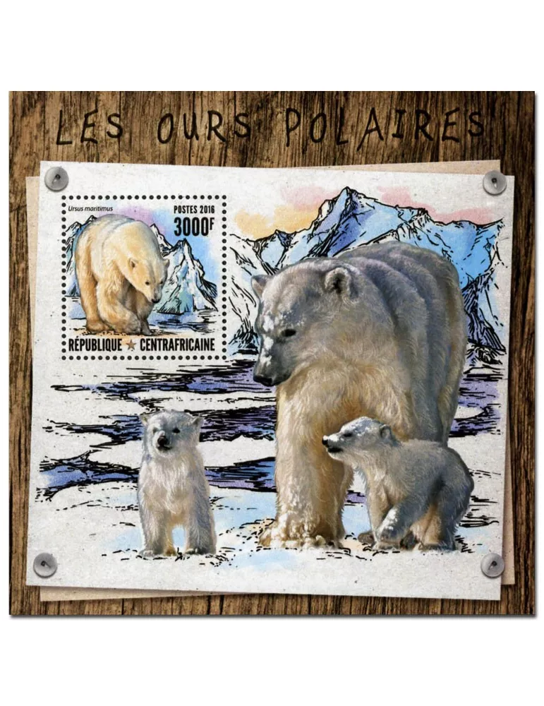 n° 1043 : Timbre CENTRAFRIQUE Blocs et feuillets