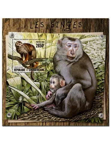 n° 1044 : Timbre CENTRAFRIQUE Blocs et feuillets