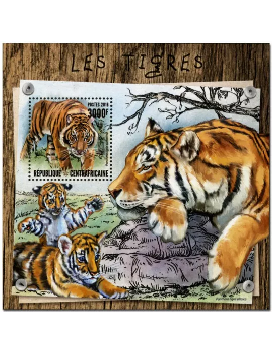 n° 1045 : Timbre CENTRAFRIQUE Blocs et feuillets