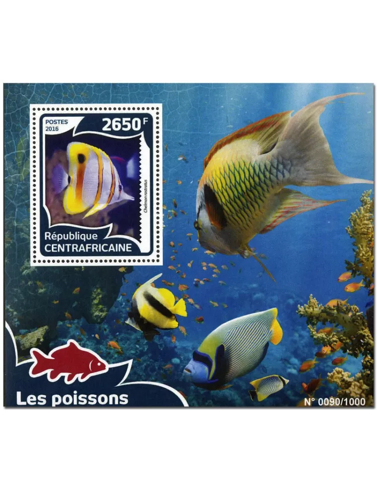 n° 928 : Timbre CENTRAFRIQUE Blocs et feuillets