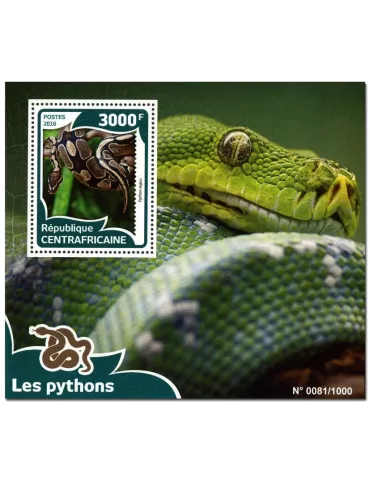 n° 933 : Timbre CENTRAFRIQUE Blocs et feuillets