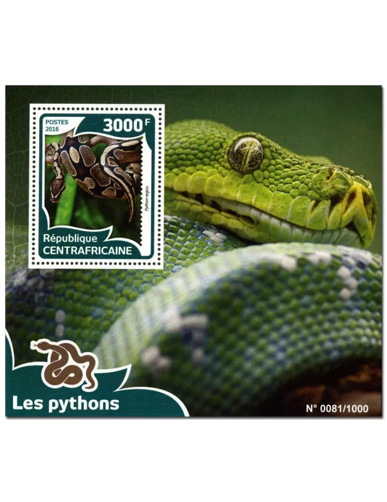 n° 933 : Timbre CENTRAFRIQUE Blocs et feuillets