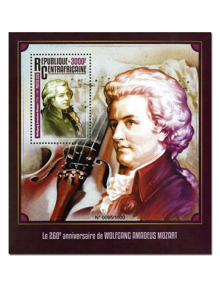 n° 940 : Timbre CENTRAFRIQUE Blocs et feuillets