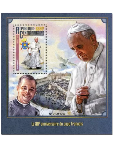 n° 949 : Timbre CENTRAFRIQUE Blocs et feuillets