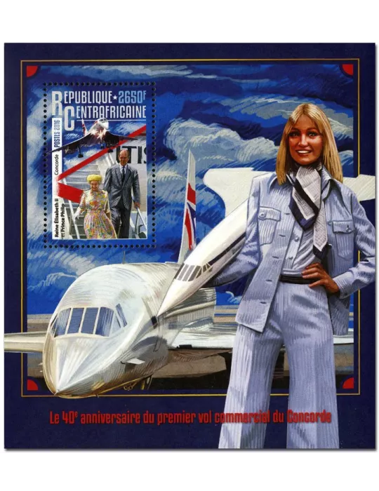 n° 954 : Timbre CENTRAFRIQUE Blocs et feuillets