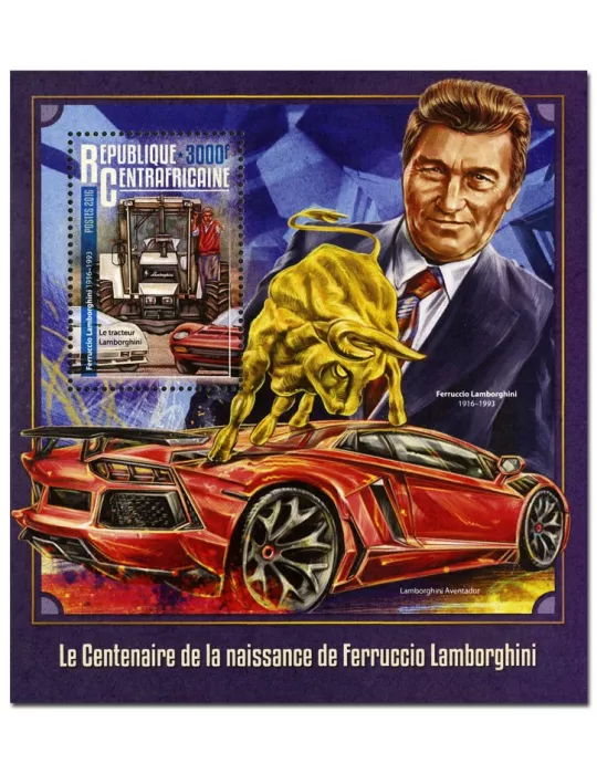 n° 955 : Timbre CENTRAFRIQUE Blocs et feuillets