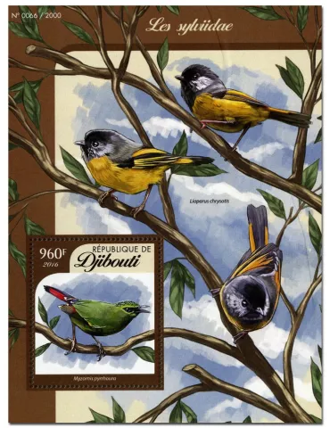 n° 40 : Timbre DJIBOUTI Blocs et feuillets