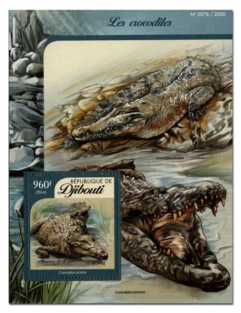 n° 41 : Timbre DJIBOUTI Blocs et feuillets