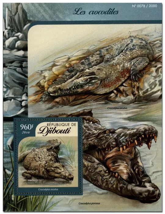 n° 41 : Timbre DJIBOUTI Blocs et feuillets