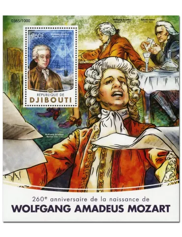 n° 55 : Timbre DJIBOUTI Blocs et feuillets