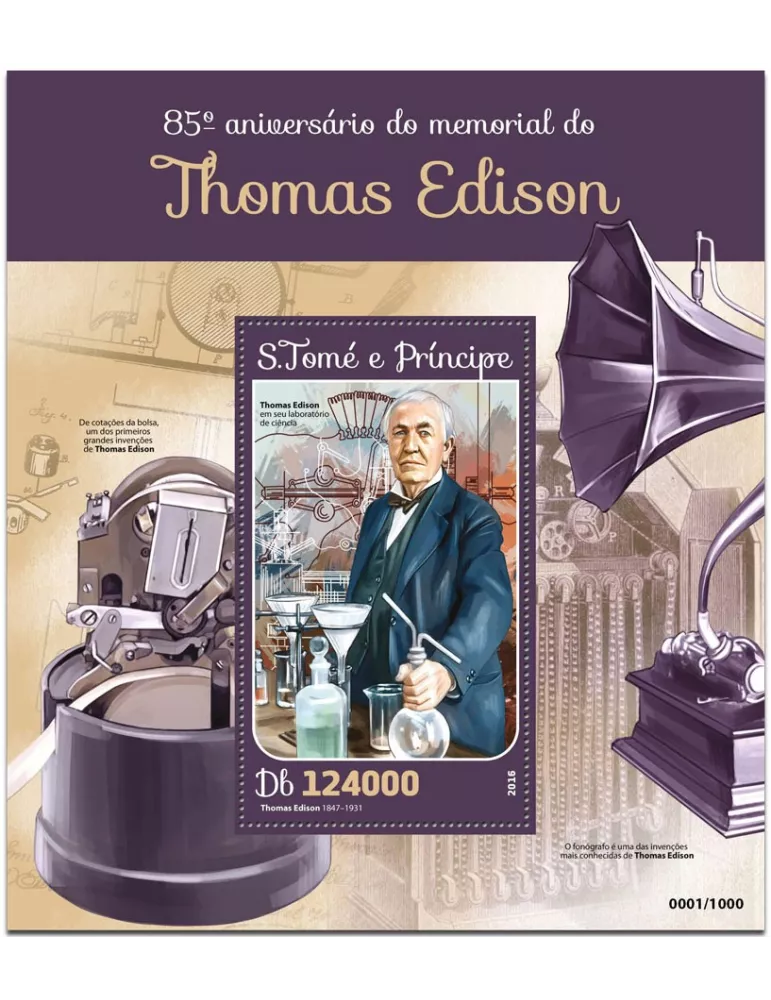 n° 909 : Timbre SAINT-THOMAS ET PRINCE Blocs et feuillets