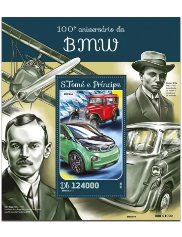 n° 913 : Timbre SAINT-THOMAS ET PRINCE Blocs et feuillets