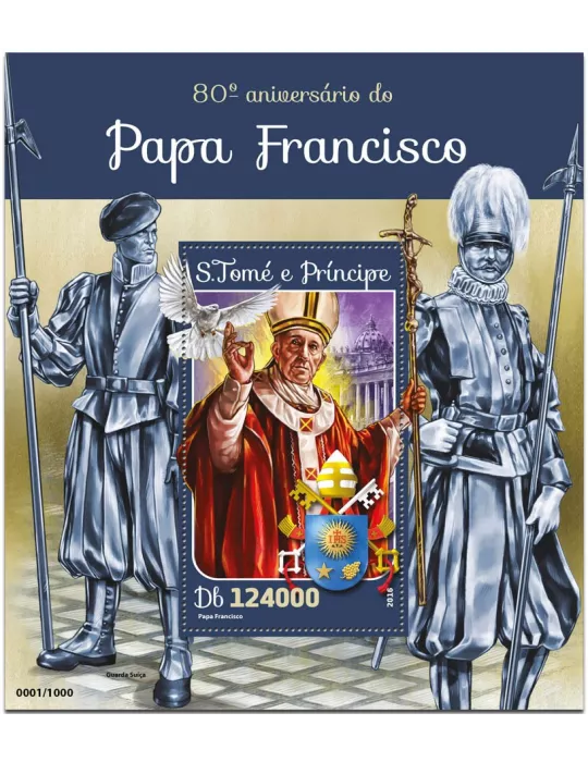 n° 915 : Timbre SAINT-THOMAS ET PRINCE Blocs et feuillets