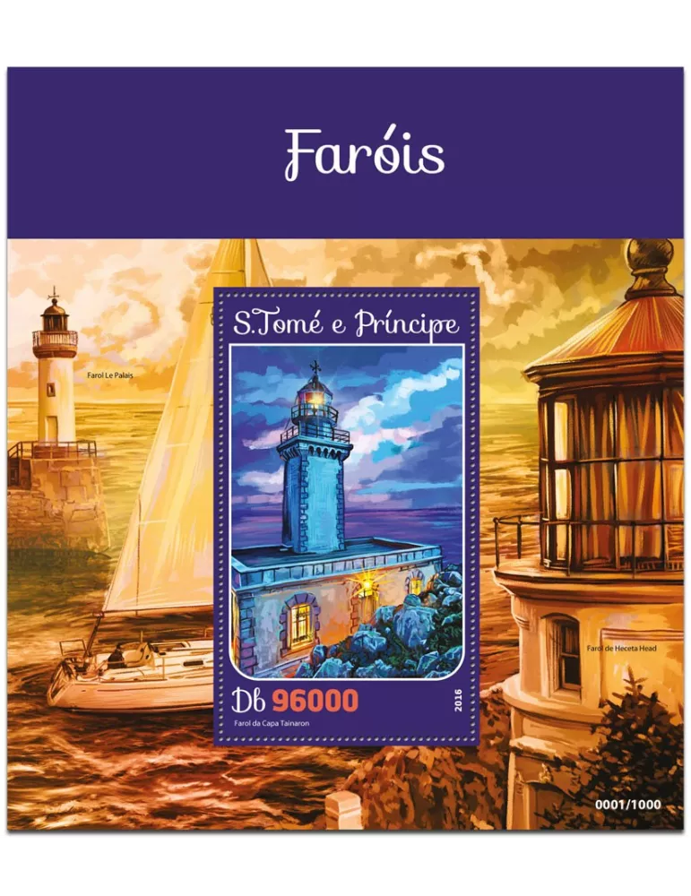 n° 934 : Timbre SAINT-THOMAS ET PRINCE Blocs et feuillets