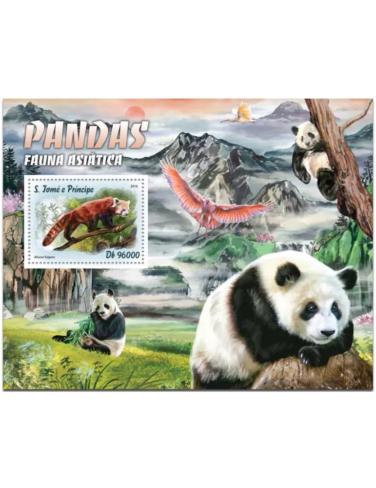 n° 951 : Timbre SAINT-THOMAS ET PRINCE Blocs et feuillets