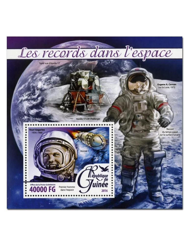 n° 1922 : Timbre GUINÉE Blocs et feuillets