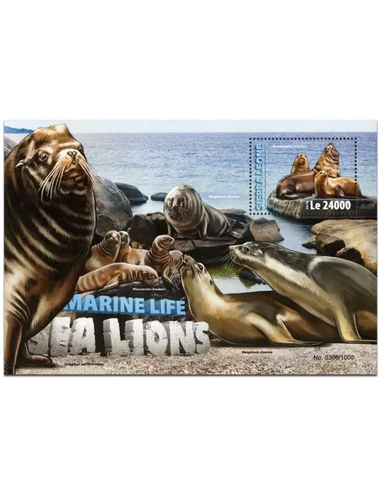 n° 921 : Timbre SIERRA LEONE Blocs et feuillets