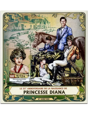 n° 543 : Timbre NIGER Blocs et feuillets