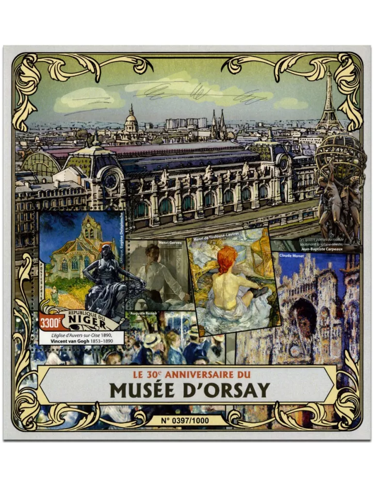 n° 548 : Timbre NIGER Blocs et feuillets