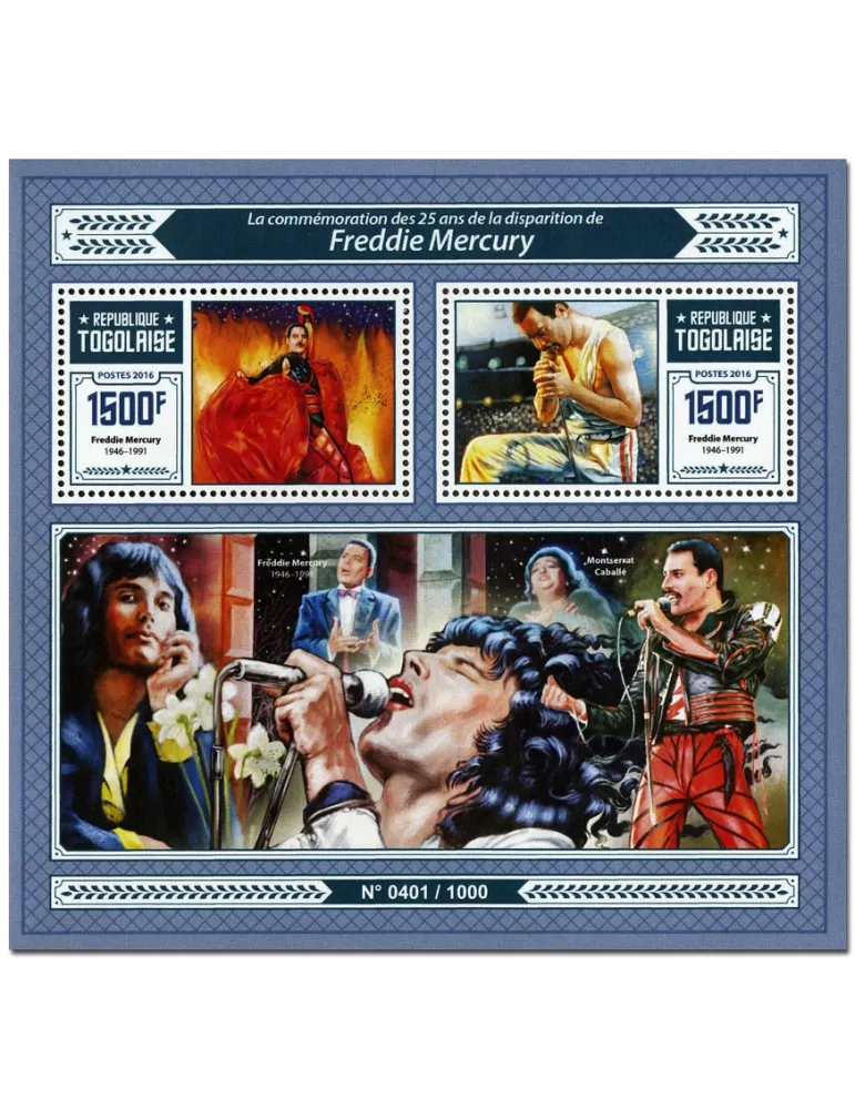 n° 1099 : Timbre TOGO Blocs et feuillets