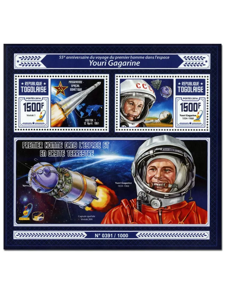 n° 1100 : Timbre TOGO Blocs et feuillets